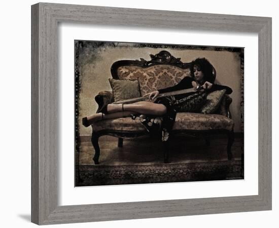 Mauvais Odalisque-Fabio Panichi-Framed Photographic Print