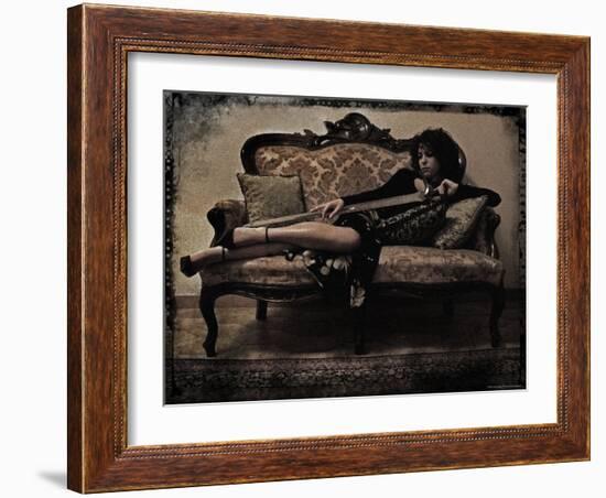 Mauvais Odalisque-Fabio Panichi-Framed Photographic Print