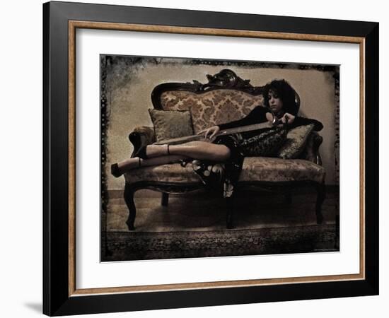 Mauvais Odalisque-Fabio Panichi-Framed Photographic Print