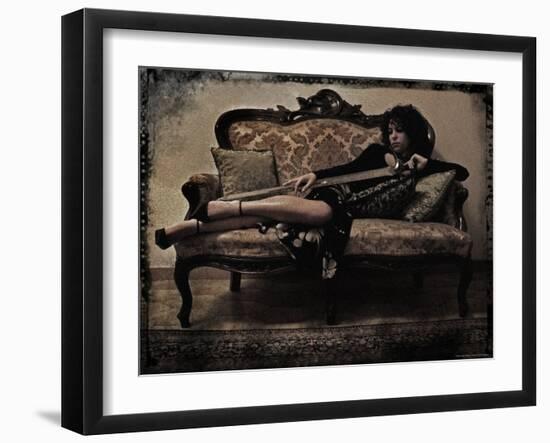 Mauvais Odalisque-Fabio Panichi-Framed Photographic Print