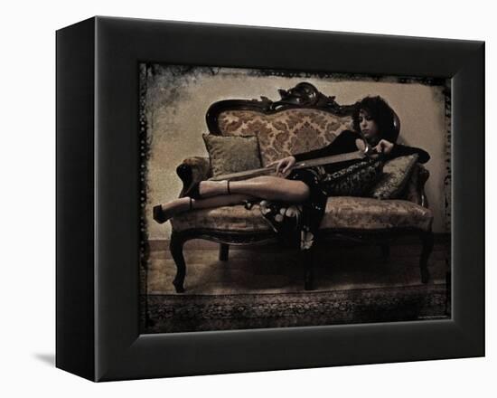 Mauvais Odalisque-Fabio Panichi-Framed Premier Image Canvas