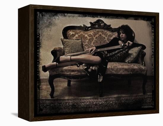 Mauvais Odalisque-Fabio Panichi-Framed Premier Image Canvas