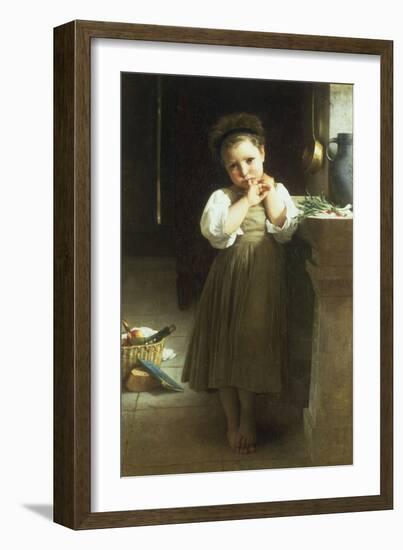 Mauvaise Ecoliere, 1871-William Adolphe Bouguereau-Framed Giclee Print