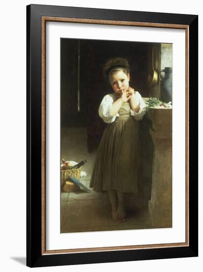 Mauvaise Ecoliere, 1871-William Adolphe Bouguereau-Framed Giclee Print