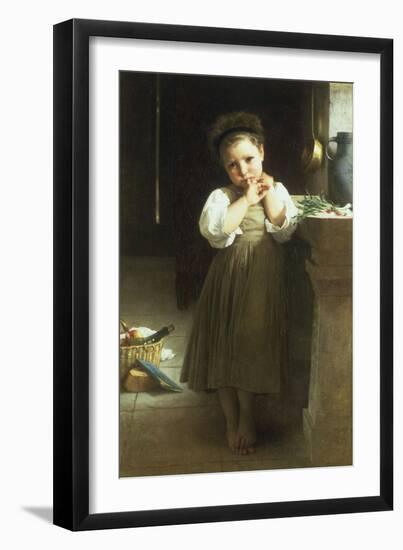 Mauvaise Ecoliere, 1871-William Adolphe Bouguereau-Framed Giclee Print