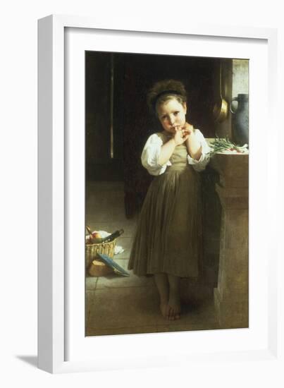 Mauvaise Ecoliere, 1871-William Adolphe Bouguereau-Framed Giclee Print