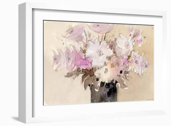 Mauve Arrangement II-Samuel Dixon-Framed Art Print