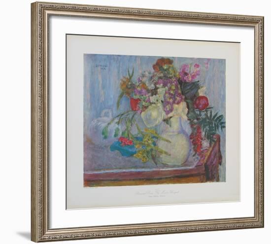 Mauve Bouquet-Pierre Bonnard-Framed Collectable Print