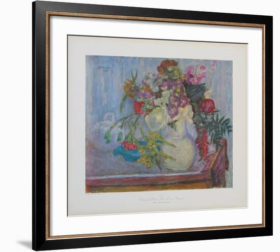 Mauve Bouquet-Pierre Bonnard-Framed Collectable Print