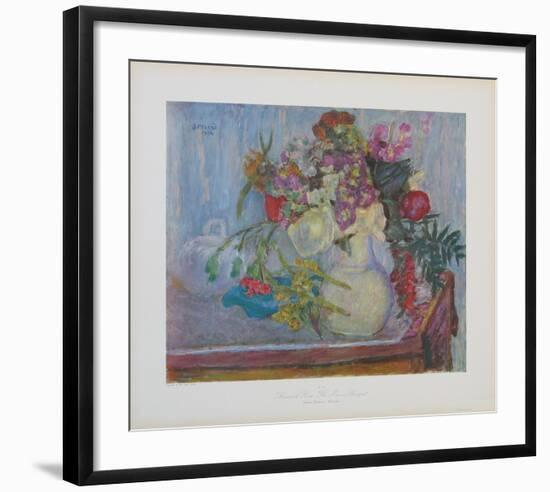 Mauve Bouquet-Pierre Bonnard-Framed Collectable Print