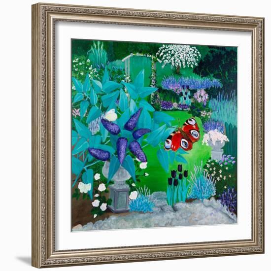 Mauve Garden,2013-Maggie Rowe-Framed Giclee Print