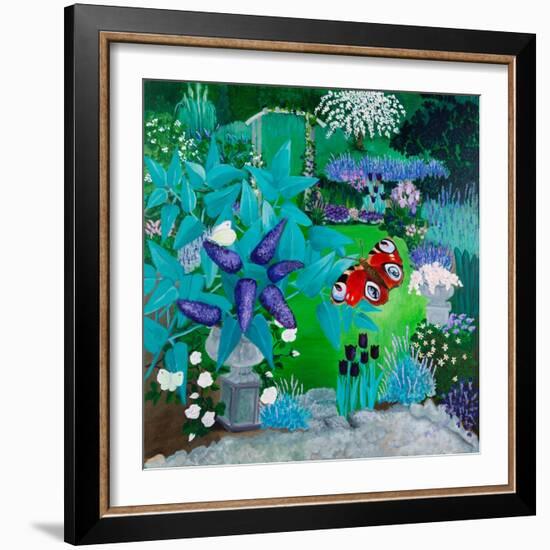 Mauve Garden,2013-Maggie Rowe-Framed Giclee Print