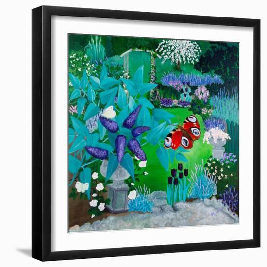 Mauve Garden,2013-Maggie Rowe-Framed Giclee Print