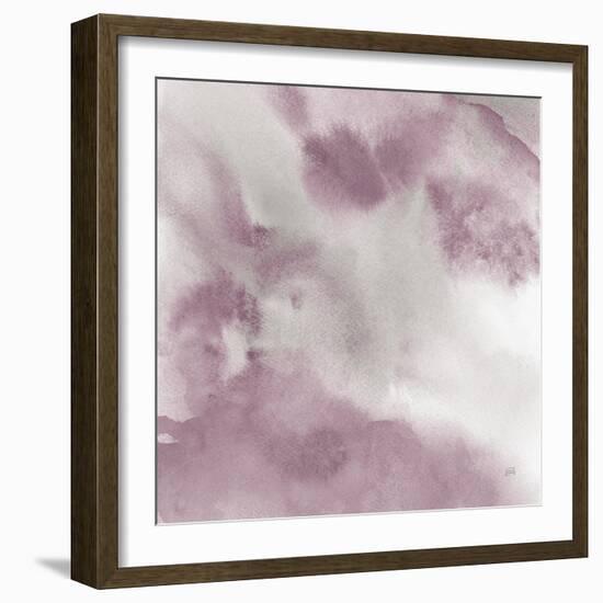 Mauve Indigo Flow II-Chris Paschke-Framed Art Print