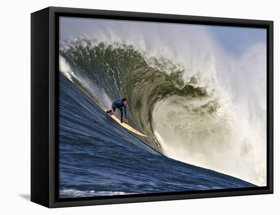 Mavericks Surf Competition 2010, Half Moon Bay, California, Usa-Rebecca Jackrel-Framed Premier Image Canvas