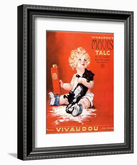 Mavis Talc Cats Talcum Powder, USA, 1920--Framed Giclee Print