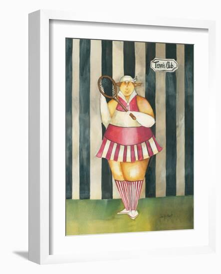 Mavis, Tennis Mavin-Jennifer Garant-Framed Giclee Print