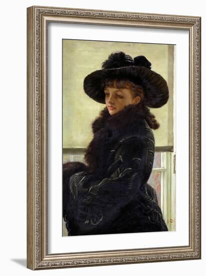 Mavourneen, Portrait of Kathleen Newton, 1877-Sir Lawrence Alma-Tadema-Framed Giclee Print