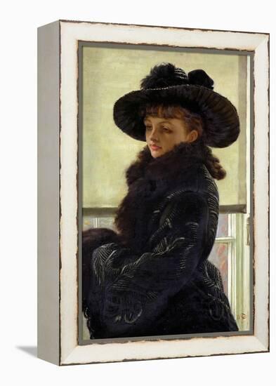 Mavourneen, Portrait of Kathleen Newton, 1877-James Jacques Joseph Tissot-Framed Premier Image Canvas