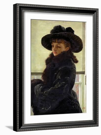 Mavourneen, Portrait of Kathleen Newton, 1877-James Jacques Joseph Tissot-Framed Giclee Print