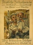 "We Need Books, Donate Money!", 1917-Max Antlers-Giclee Print