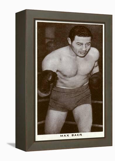 Max Baer, American Boxer, 1938-null-Framed Premier Image Canvas