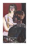 Portrait of Mink with Violet Shawl, 1910-Max Beckmann-Premium Giclee Print