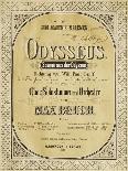 Frontispiece of Odysseus-Max Bruch-Giclee Print