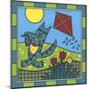 Max Cat Kite 1-Denny Driver-Mounted Giclee Print