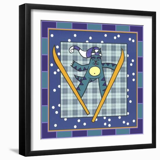 Max Cat Skiing 2-Denny Driver-Framed Giclee Print
