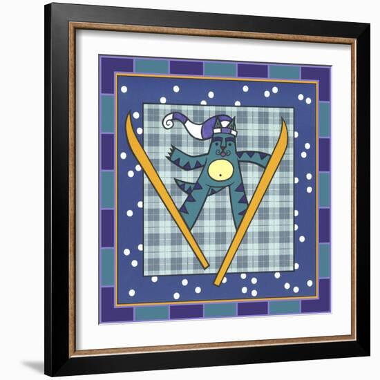 Max Cat Skiing 2-Denny Driver-Framed Giclee Print