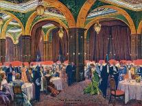 Social, Savoy Banquet 20C-Max Cowper-Mounted Art Print