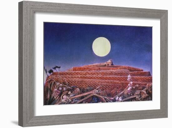 Max Ernst: The Whole City-Max Ernst-Framed Giclee Print