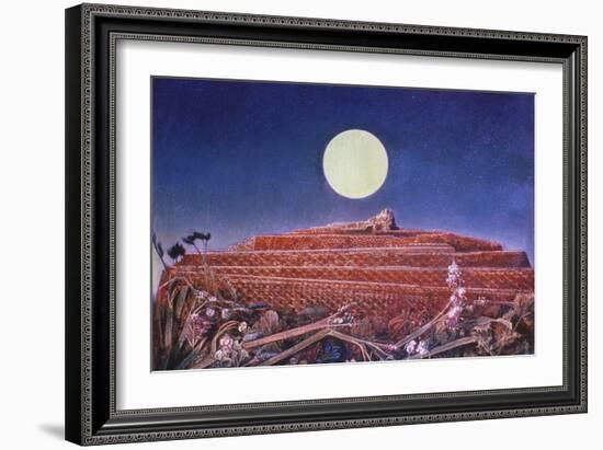 Max Ernst: The Whole City-Max Ernst-Framed Giclee Print