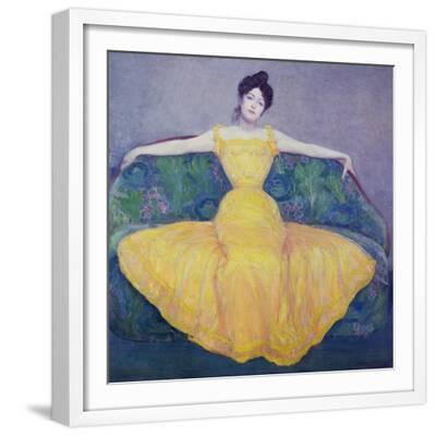 max kurzweil lady in yellow dress Painting Max Yellow Dress Painter Max Kurzweil Lady In A Yellow Dress Art  Poster Art Poster