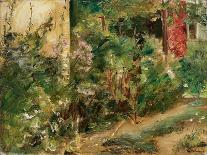 The Kitchen Garden in Wannsee to the Northeast, C.1920 (Oil on Canvas)-Max Liebermann-Giclee Print