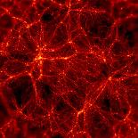 Galaxy Collision Model-Max Planck-Premier Image Canvas
