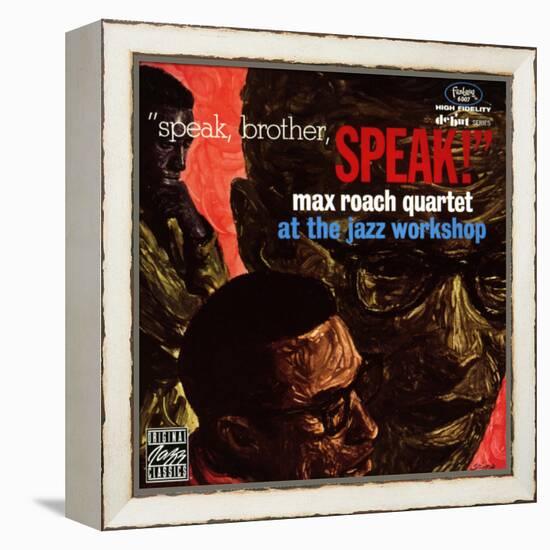 Max Roach Quartet, Speak Brother Speak! At the Jazz Workshop-null-Framed Stretched Canvas