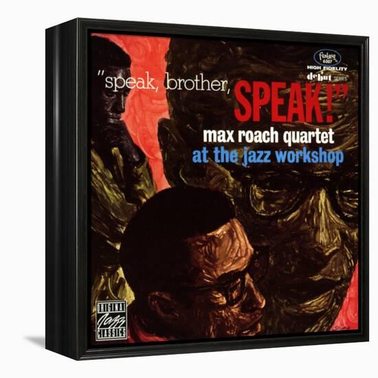 Max Roach Quartet, Speak Brother Speak! At the Jazz Workshop-null-Framed Stretched Canvas