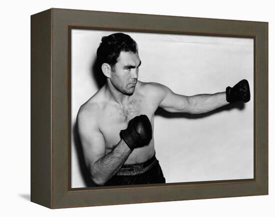 Max Schmeling-Wm^ C^ Greene-Framed Stretched Canvas