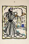 Design for a Promenade Outfit-Max Schnischek-Giclee Print