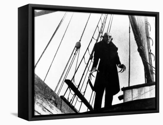 Max Schreck. "Nosferatu" 1922, "Nosferatu, Eine Symphonie Des Grauens" Directed by F. W. Murnau-null-Framed Premier Image Canvas