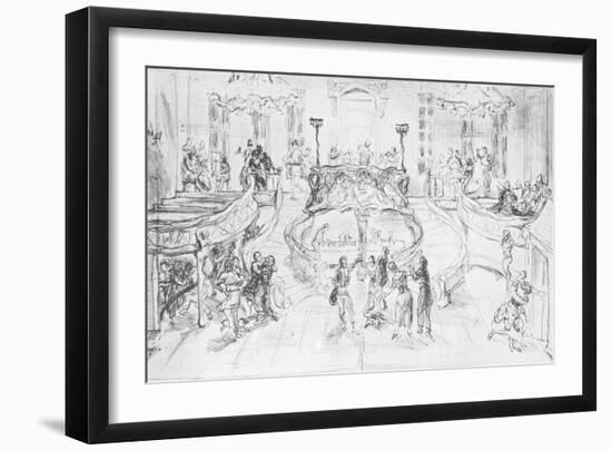 Max Slevogt - Set design for Don Giovanni-Max Slevogt-Framed Giclee Print