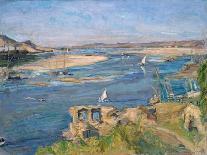 The Nile Near Aswan, 1914-Max Slevogt-Giclee Print