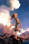 The Reluctant Dragon-Maxfield Parrish-Art Print