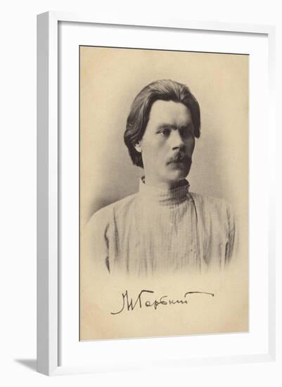 Maxim Gorky, Russian Writer-null-Framed Photographic Print