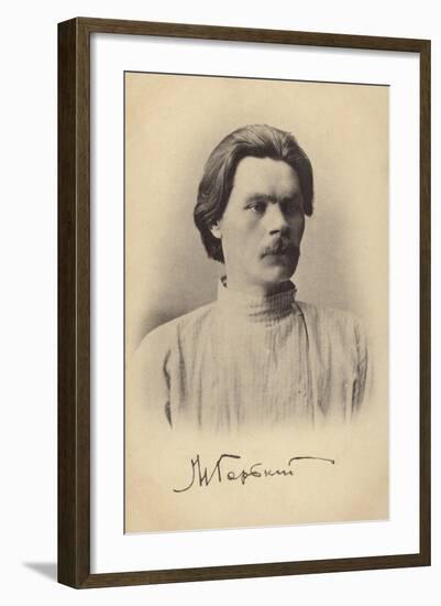 Maxim Gorky, Russian Writer-null-Framed Photographic Print