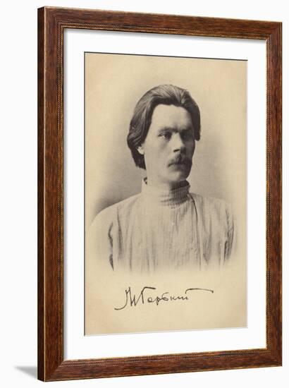 Maxim Gorky, Russian Writer-null-Framed Photographic Print