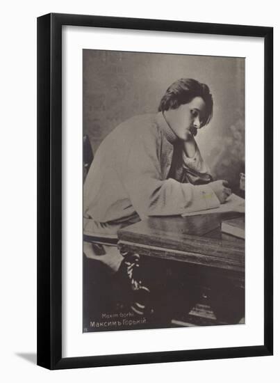 Maxim Gorky, Russian Writer-null-Framed Photographic Print