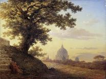 The Torquato Tasso's Oak in Rome, 1848-Maxim Nikiphorovich Vorobyev-Framed Giclee Print